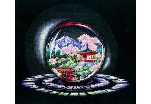 Cross Stitch Kit Andriana - Spheres of wishes Spring caprise, S-04 Andriana Cross Stitch Kits - HobbyJobby