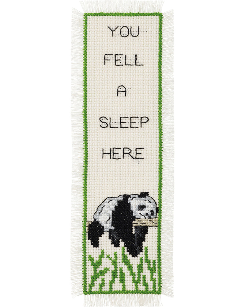 Cross Stitch Kit Permin - You fell a sleep here