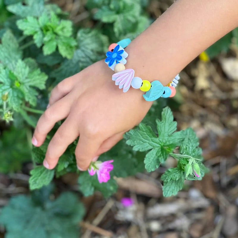 Wildblumen-Armband-Geschenkset