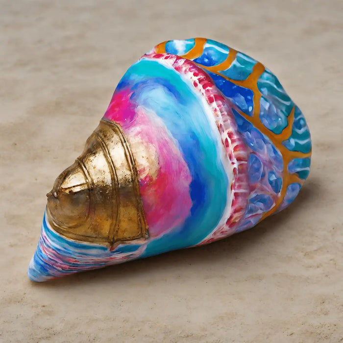 DIY Shell Painting Kit Ocean Craft Activity for Adults