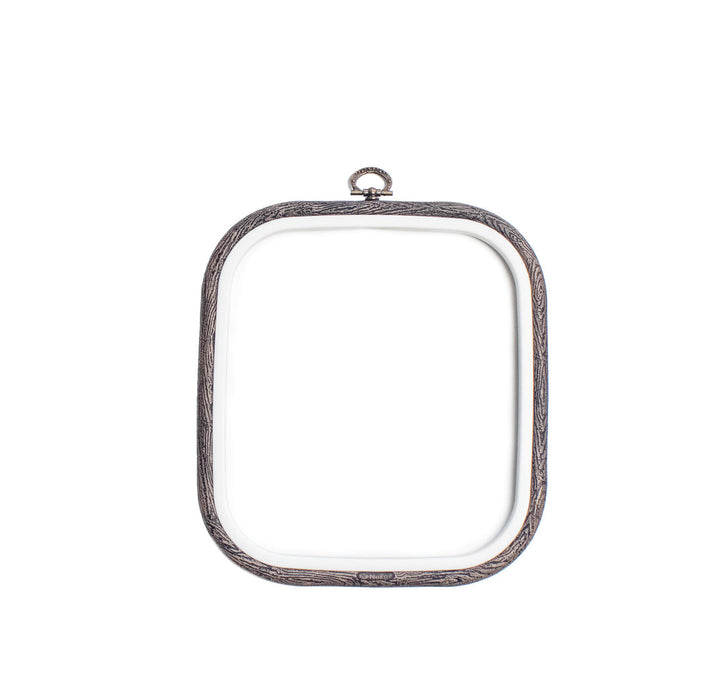 Cerceau de broderie carré transparent - Cerceau de point de croix flexible Nurge