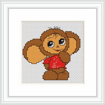 Cross Stitch Kit for Beginners - Luca-S Kids Embroidery Kit