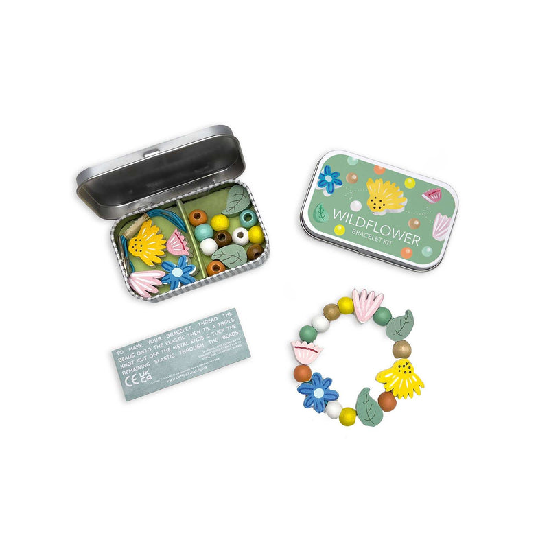 Wildblumen-Armband-Geschenkset