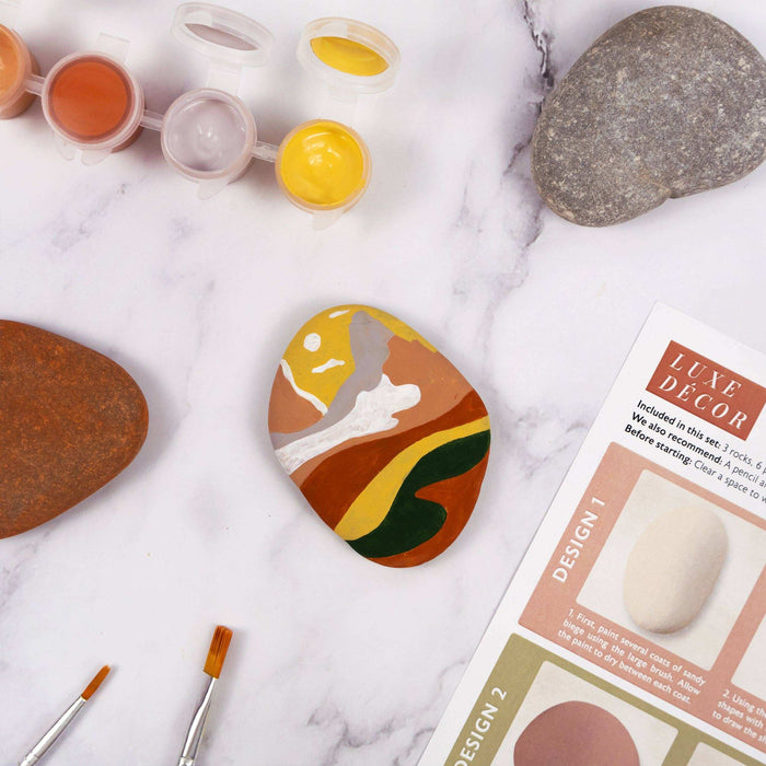 Rock Painting Kit – Adult Craft Set