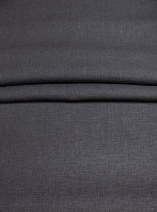 Luca-S Pure Natural 100% Linen Soft Fabric Ash Grey Color