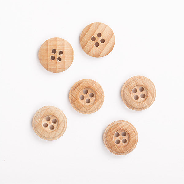 Drops Beech Wood Buttons