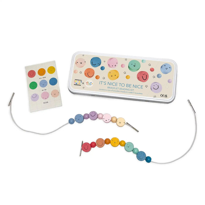 It's Nice To Be Nice Armband-Perlenset für Kinder