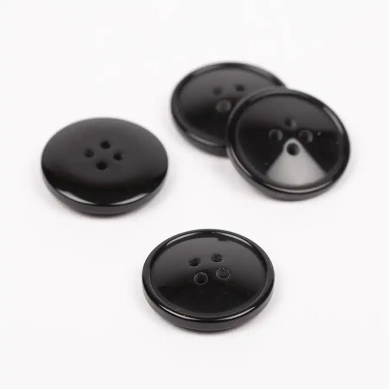 Imitation horn (black) no. 717 Size: 20mm