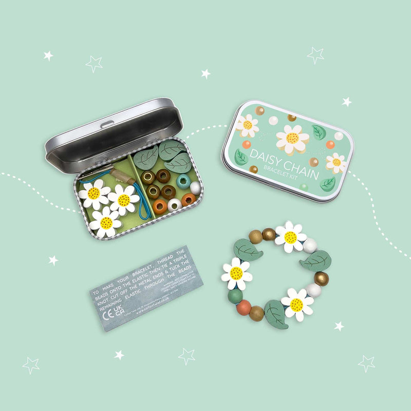 Geschenkset mit Gänseblümchen-Armband