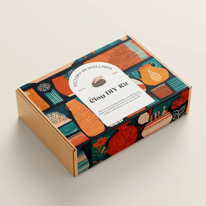 DIY Clay Craft Kit with Instructions, Creative Pottery