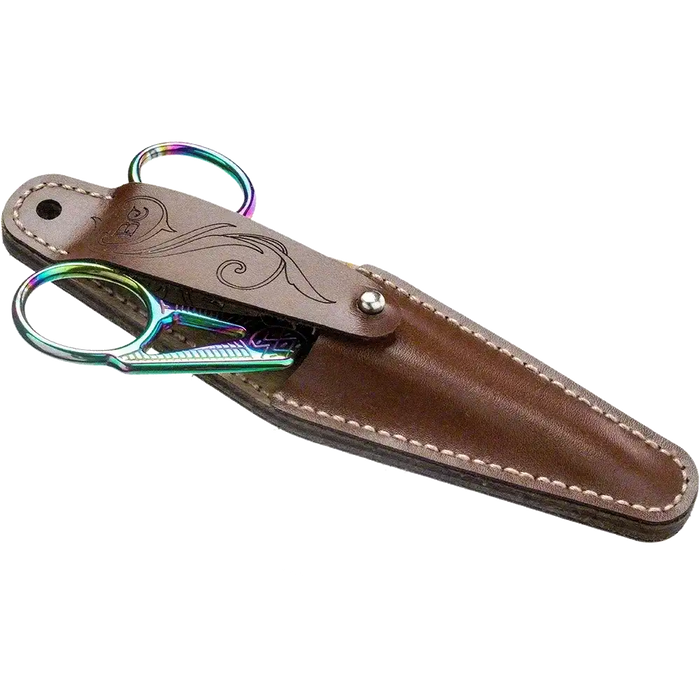 Scissor Case Needlecraft Kit - Leather Scissor Case