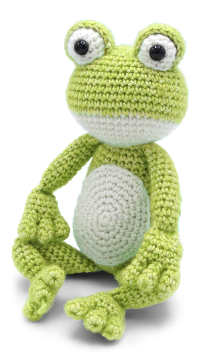 DIY Crochet Kit - Vinny Frog