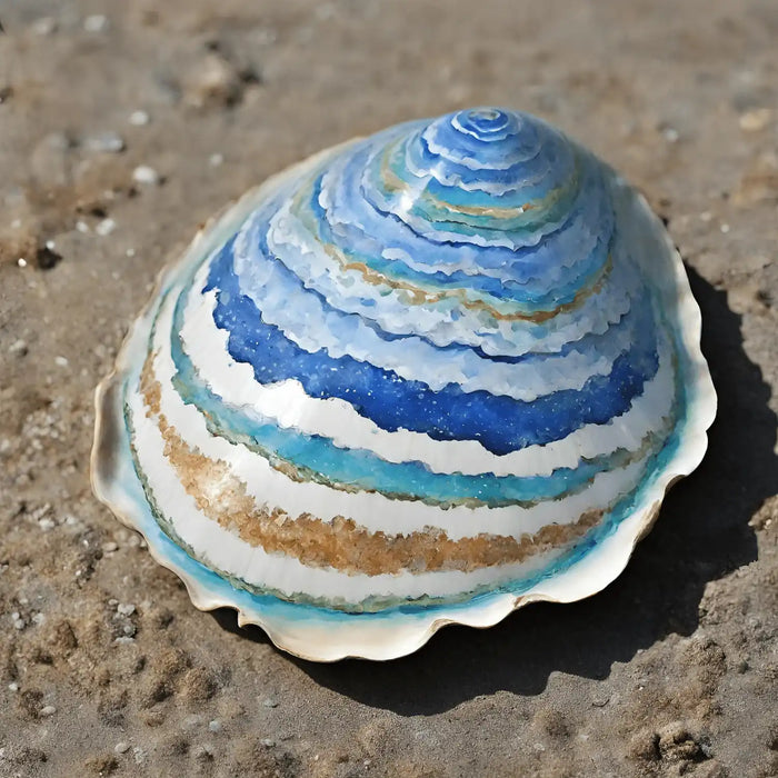 DIY Shell Painting Kit Ocean Craft Activity for Adults
