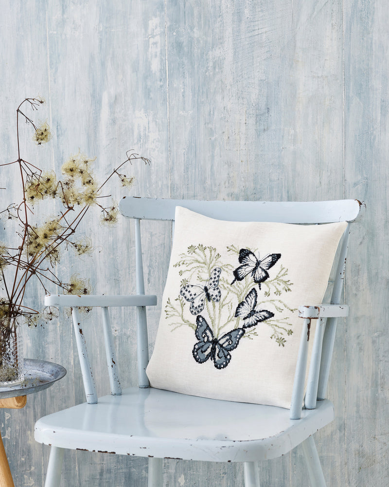Cross Stitch Kit Permin - Butterflies