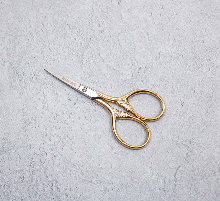 Luca-S Embroidery Scissors Gold