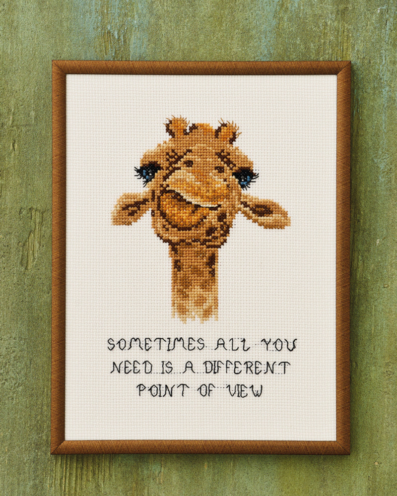 Cross Stitch Kit Permin - Giraffe