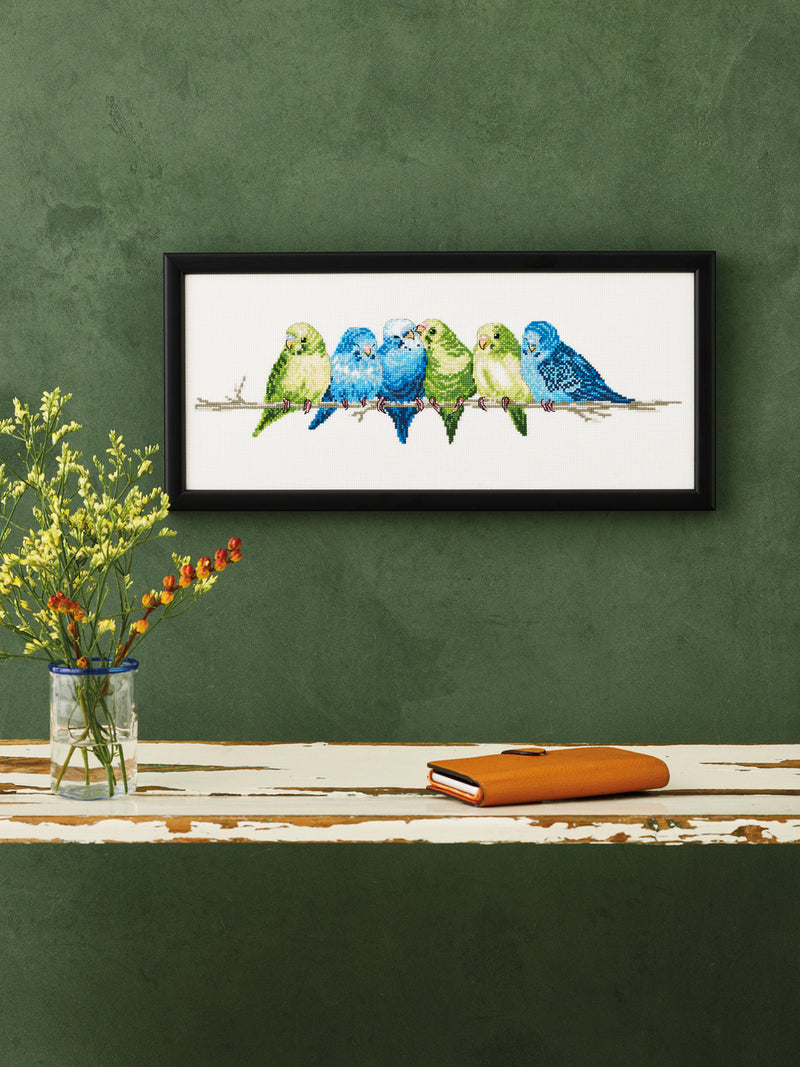 Cross Stitch Kit Permin - Budgie