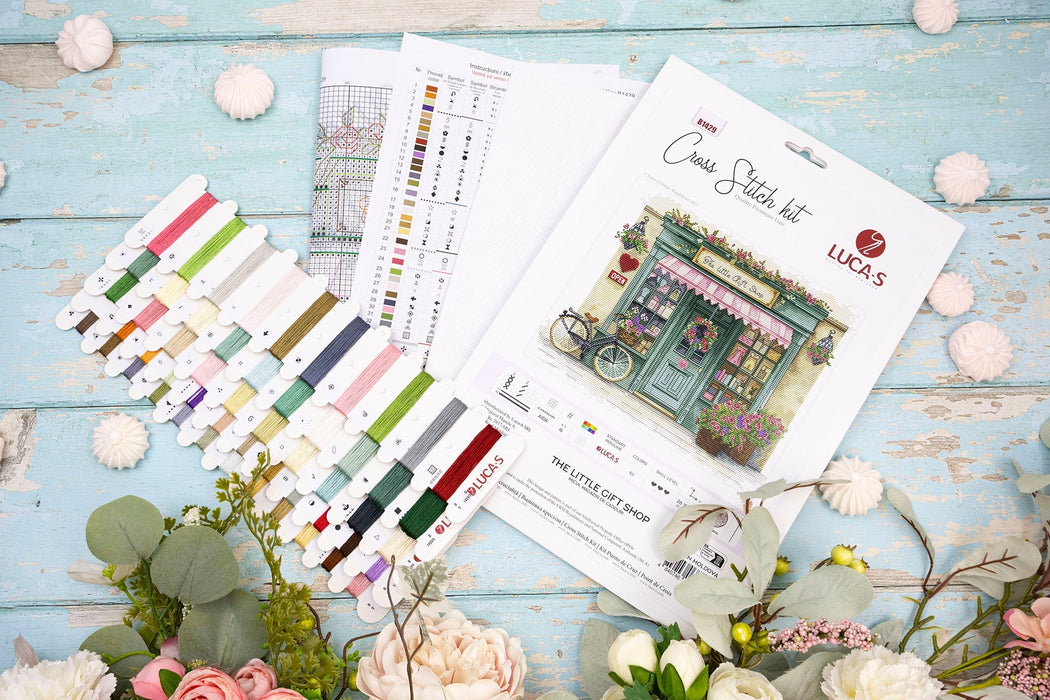 Kreuzstich-Set Luca-S - Der kleine Geschenkeladen B1429