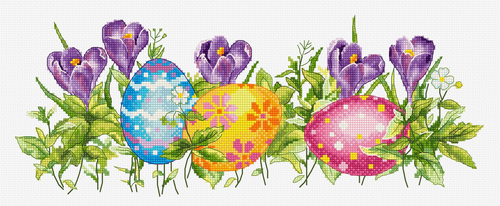Cross Stitch Pattern Luca-S - Crocus, B7016