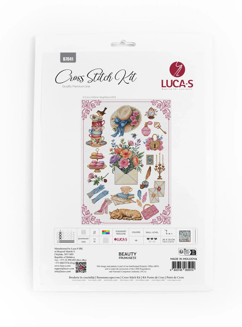 Kreuzstichset Luca-S - Schönheit, B7041