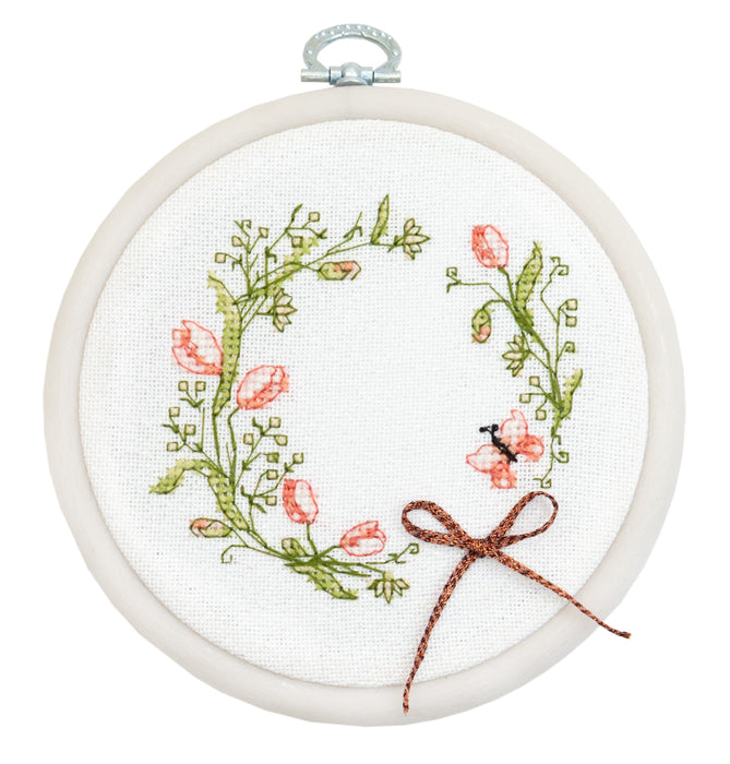 Cross Stitch Kit with Hoop Included Luca-S - Spring hum, BC109