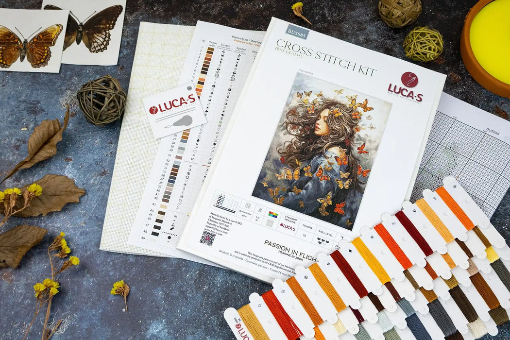 Kreuzstichset Luca-S – Passion in Flight, BU5085