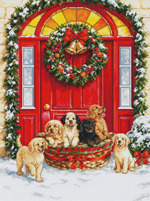 Cross Stitch Kit Luca-S - Santa’s Delivery, BU5102
