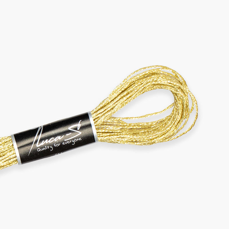 Metallized Embroidery Thread Luca-S - GOLD