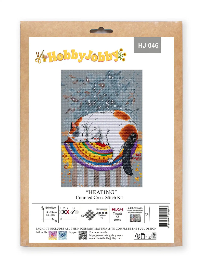 Cross Stitch Kit HobbyJobby - Heating