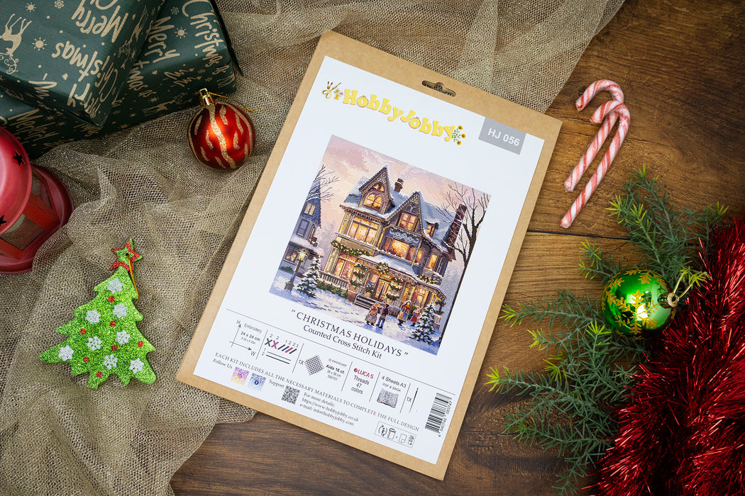 Cross Stitch Kit HobbyJobby - Christmas Holidays
