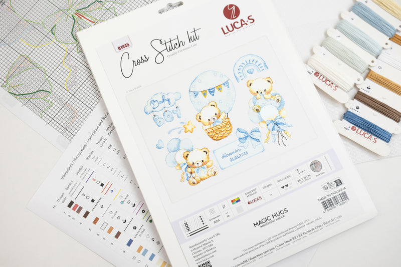 Cross Stitch Kit Luca-S - Magic Hugs, B1445