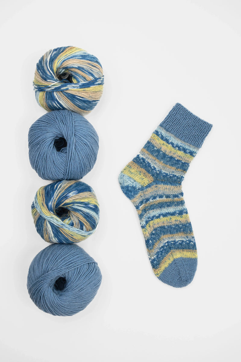 Blue Sky Trail Socks