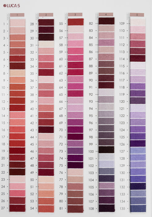 Color Card mouline Luca-S