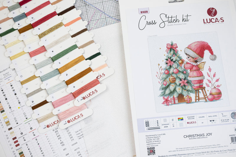 Cross Stitch Kit Luca-S - Christmas Joy, B1439