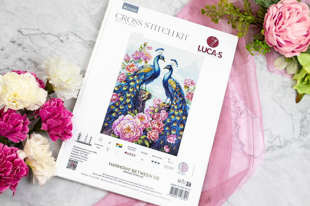 Cross Stitch Kit Luca-S - Harmony Between Us, BU5104