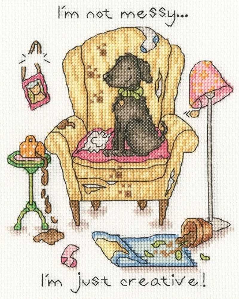 Cross Stitch Kit Bothy Threads - Mucky Pup