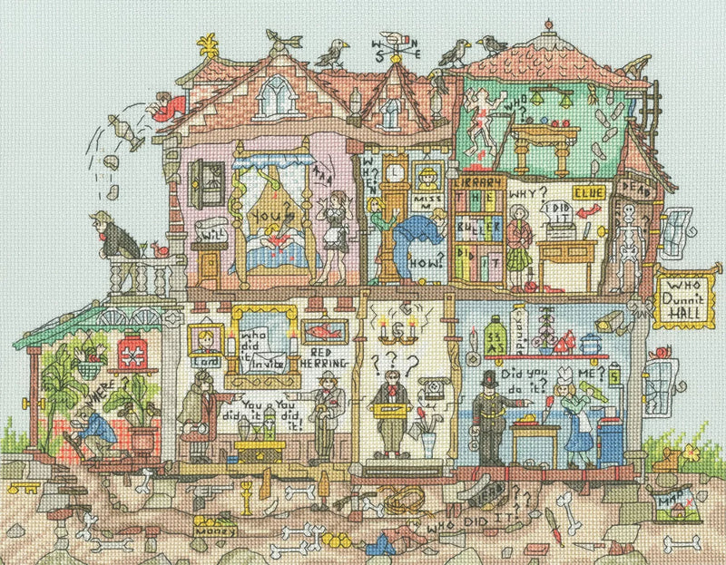 Cross Stitch Kit Bothy Threads - Cut Thru' Who Dunnit