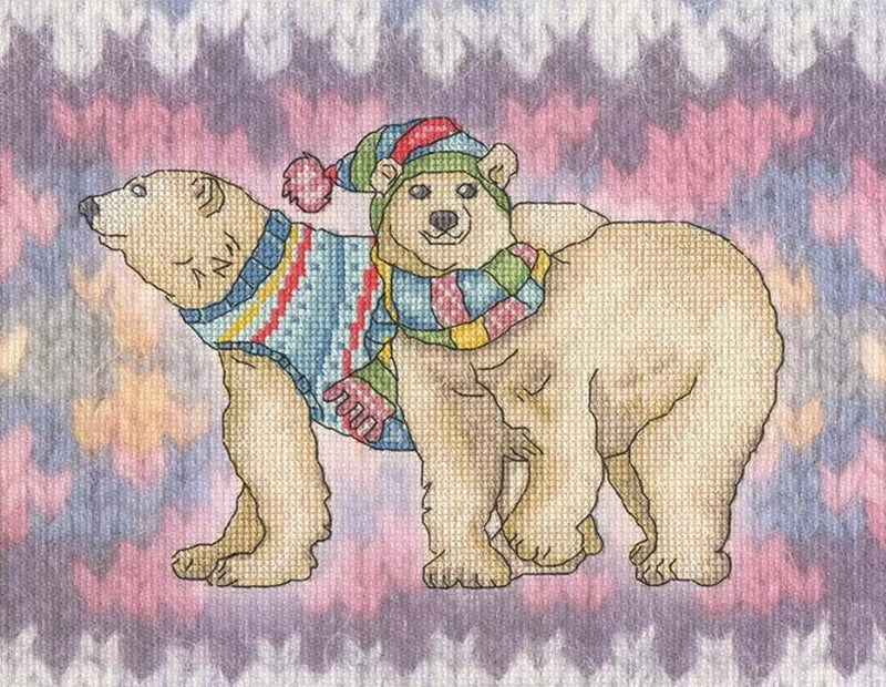 Cross Stitch Kit Bothy Threads - A Polar Pair
