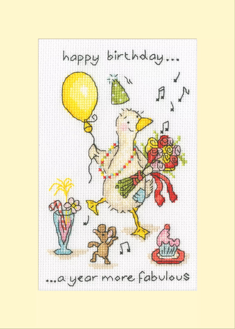 Kreuzstichset Bothy Threads – Grußkarte – More Fabulous 