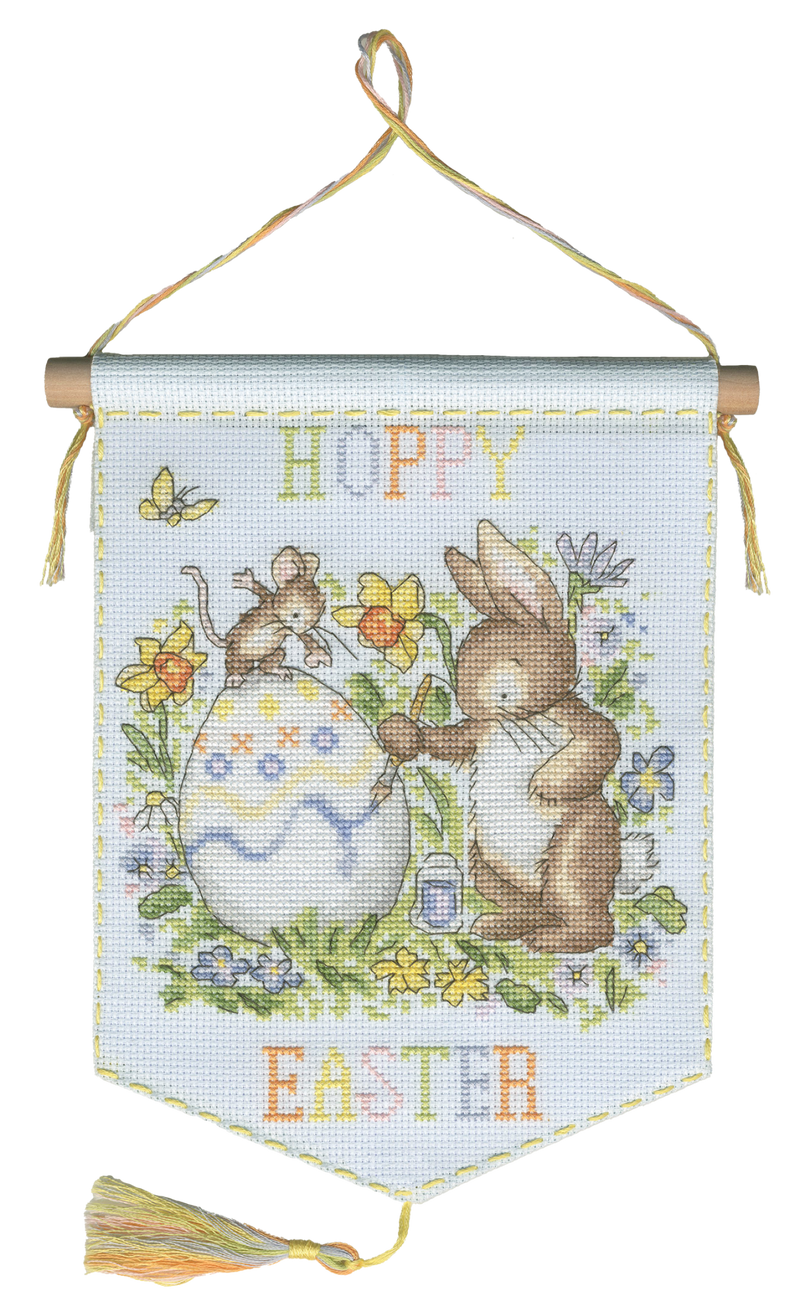 Cross Stitch Kit Bothy Threads - Hoppy Easter