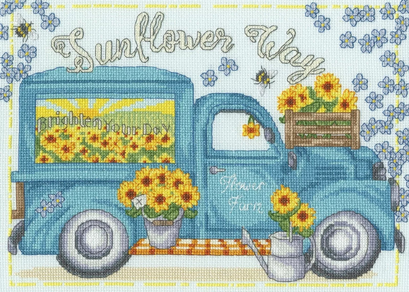 Cross Stitch Kit Bothy Threads - Sunflower Way