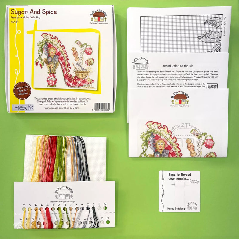 Cross Stitch Kit Bothy Threads - Sugar And Spice