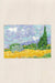 A Wheatfield, With Cypresses - Van Gogh, The National Gallery DMC Cross Stitch Kits - HobbyJobby