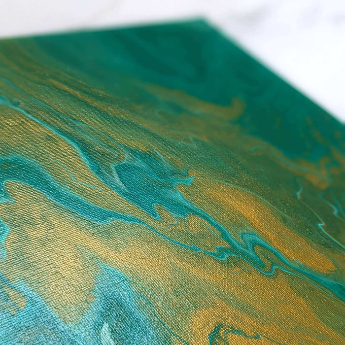 Luxe Decor Craft Kit - Paint Pouring Square Canvas