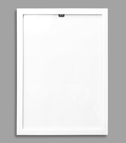 A4 Contemporary White Wooden Effect Picture Frame Picture Frames - HobbyJobby