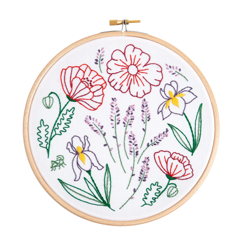 Fields of Provence Embroidery Kit