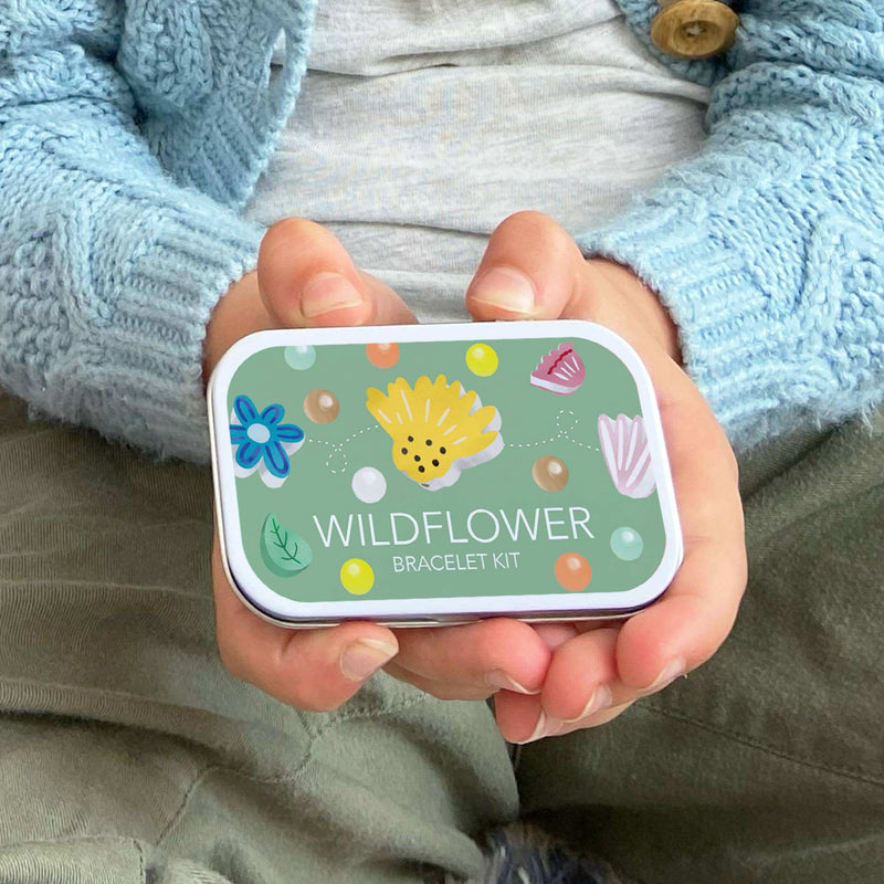 Wildblumen-Armband-Geschenkset