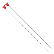 Addi Double Needle 35cm Straight Knitting Needles - HobbyJobby