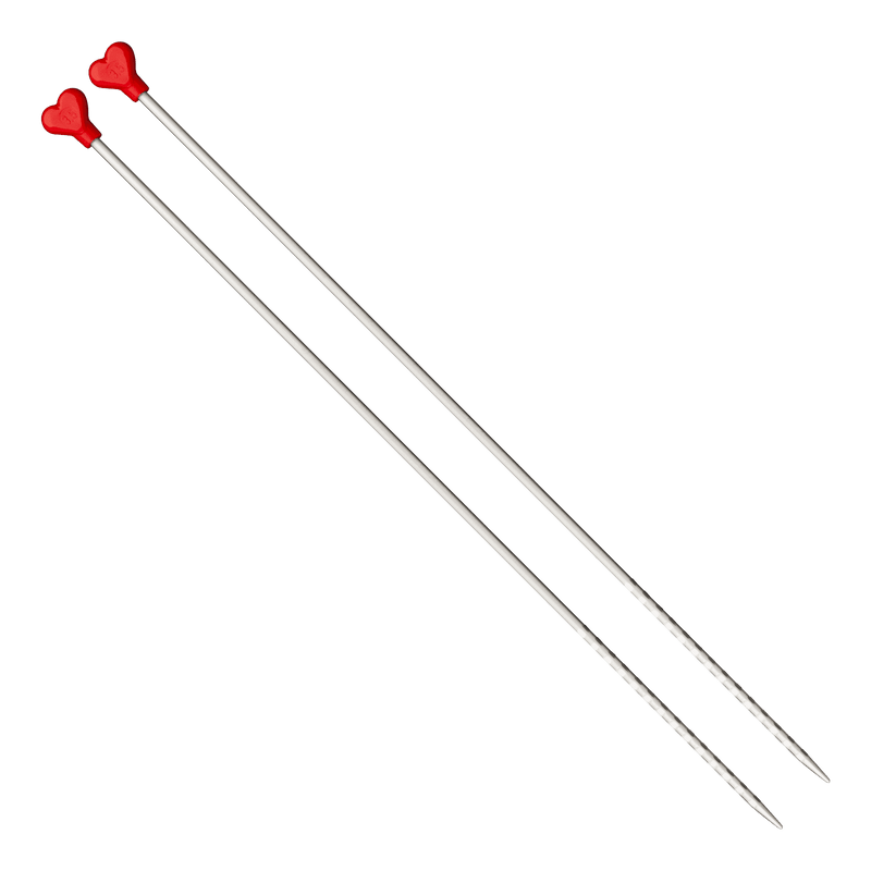 Addi Double Needle 35cm Straight Knitting Needles - HobbyJobby
