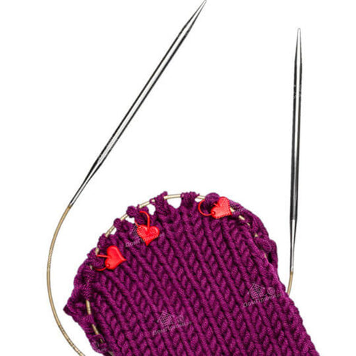 Addi Love Lock Marker Set Straight Knitting Needles - HobbyJobby